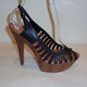 Jessica Simpson Size 8.5 M FINCH Black New Sandals